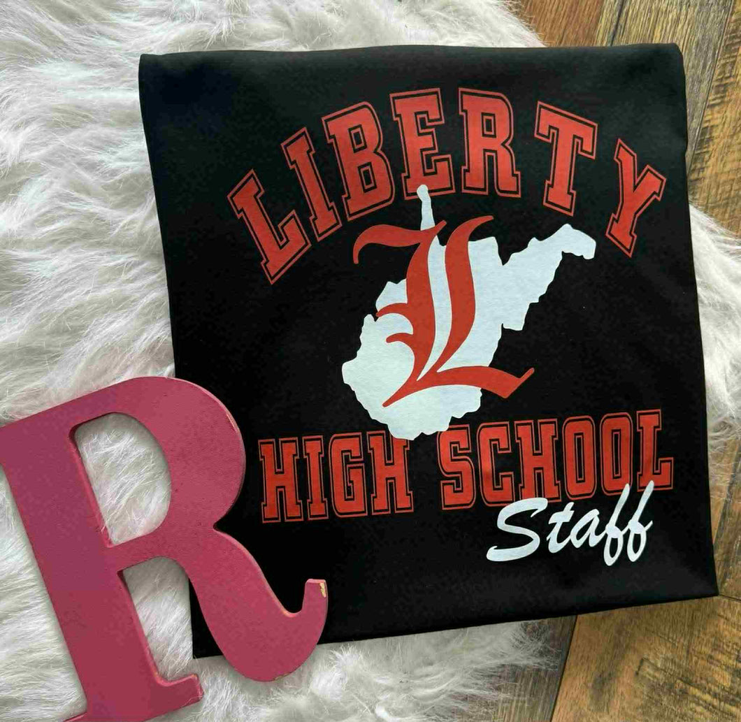 Liberty High School Staff Tee