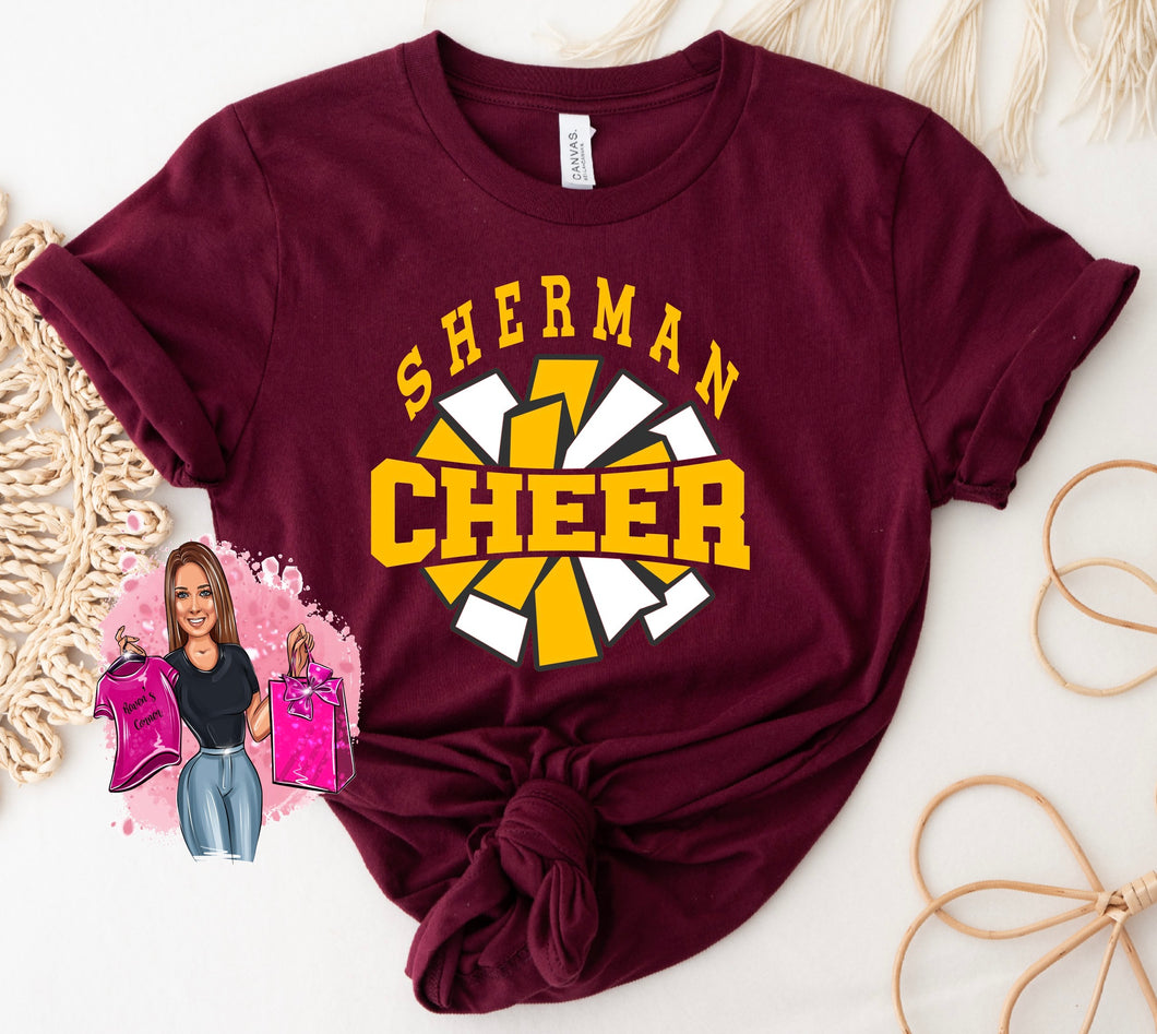 Sherman Tide Cheer Tee