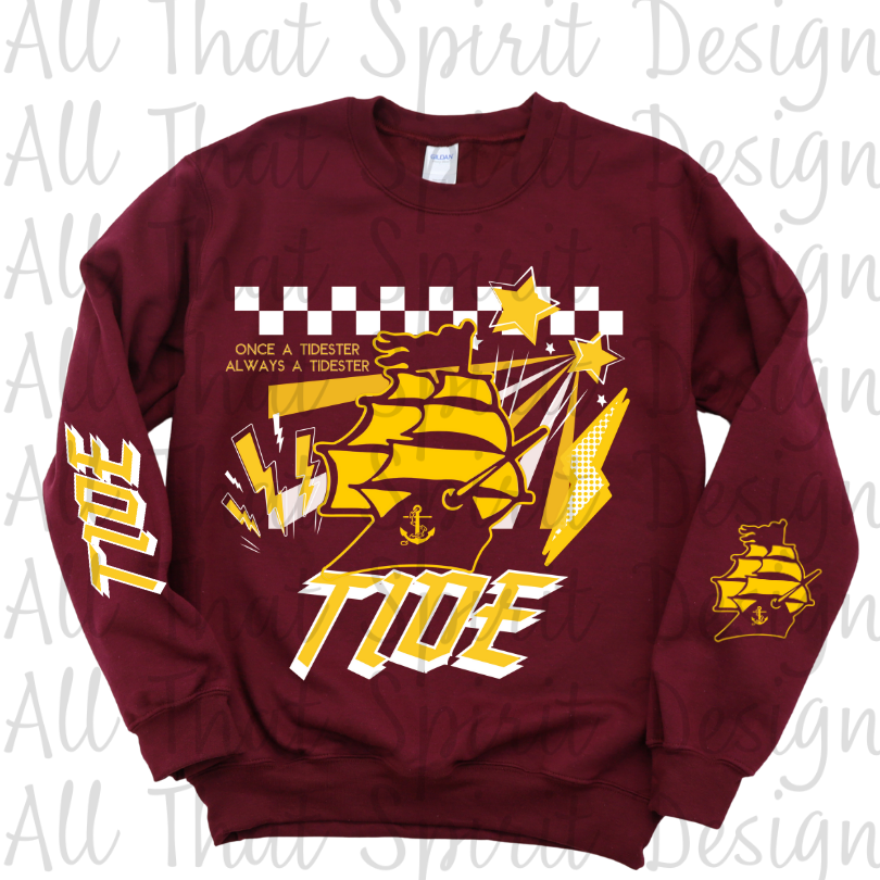 Once a .. *Mascot*  .. Always a .. *Mascot*  .. Crew Sweatshirt