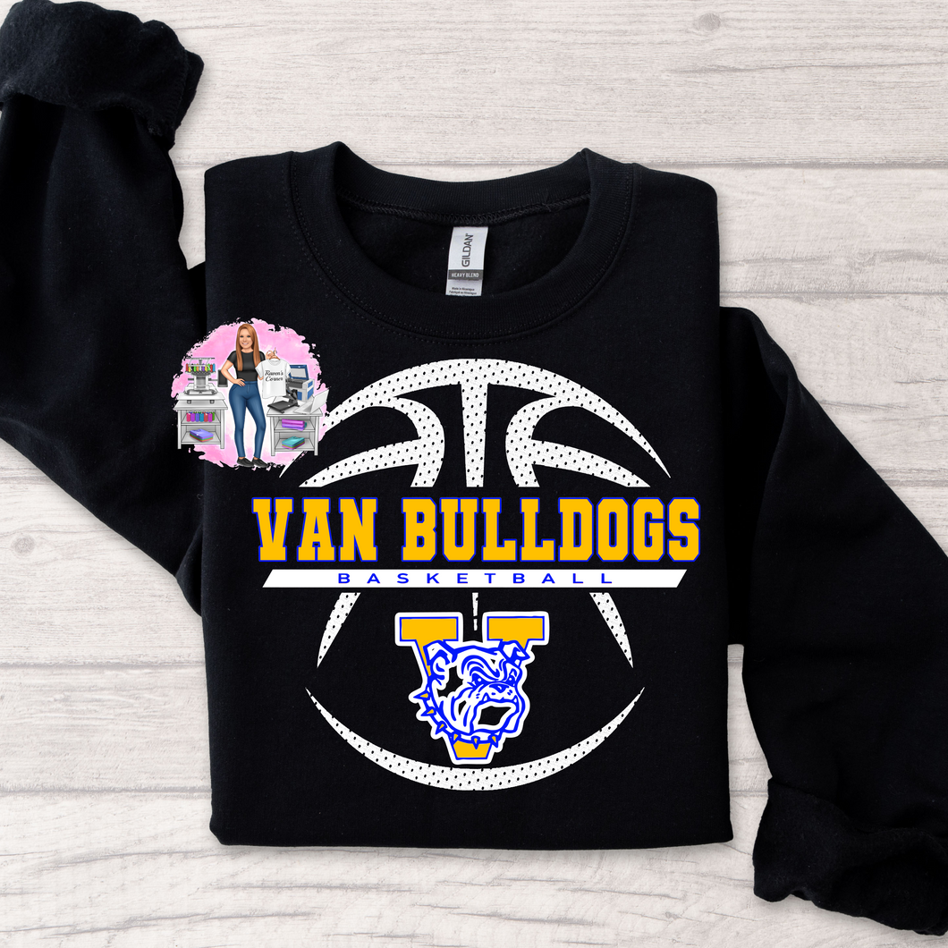 Van High School Basketball Sweatshirt, Hoodie, or Tee