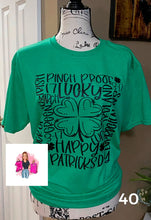 Load image into Gallery viewer, St. Patrick&#39;s Shamrock Tee
