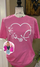 Load image into Gallery viewer, Valentine&#39;s Stethoscope Tee
