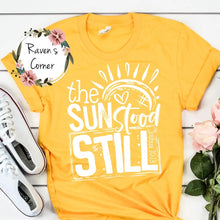 Load image into Gallery viewer, The Sun Stood Still Tee
