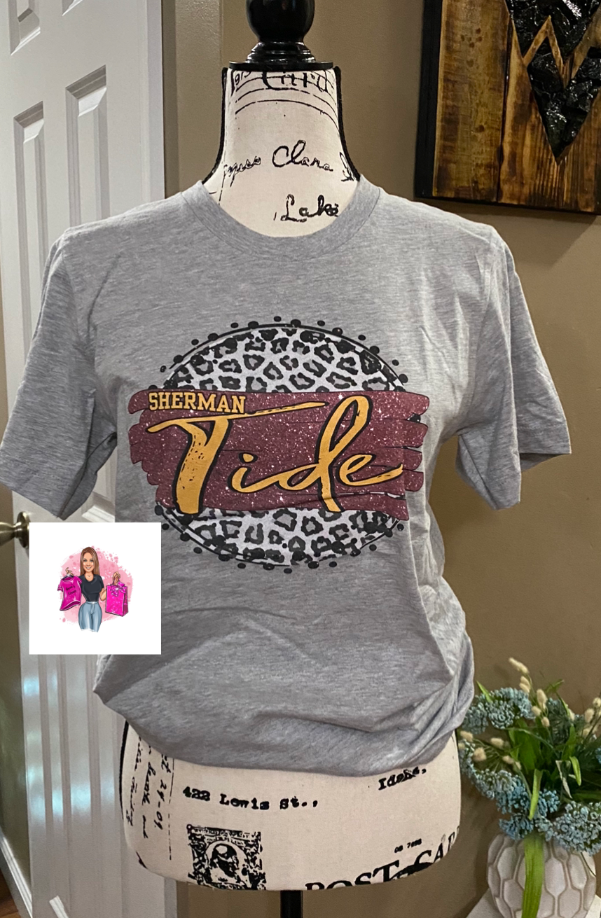 Sherman Tide Leopard Tee