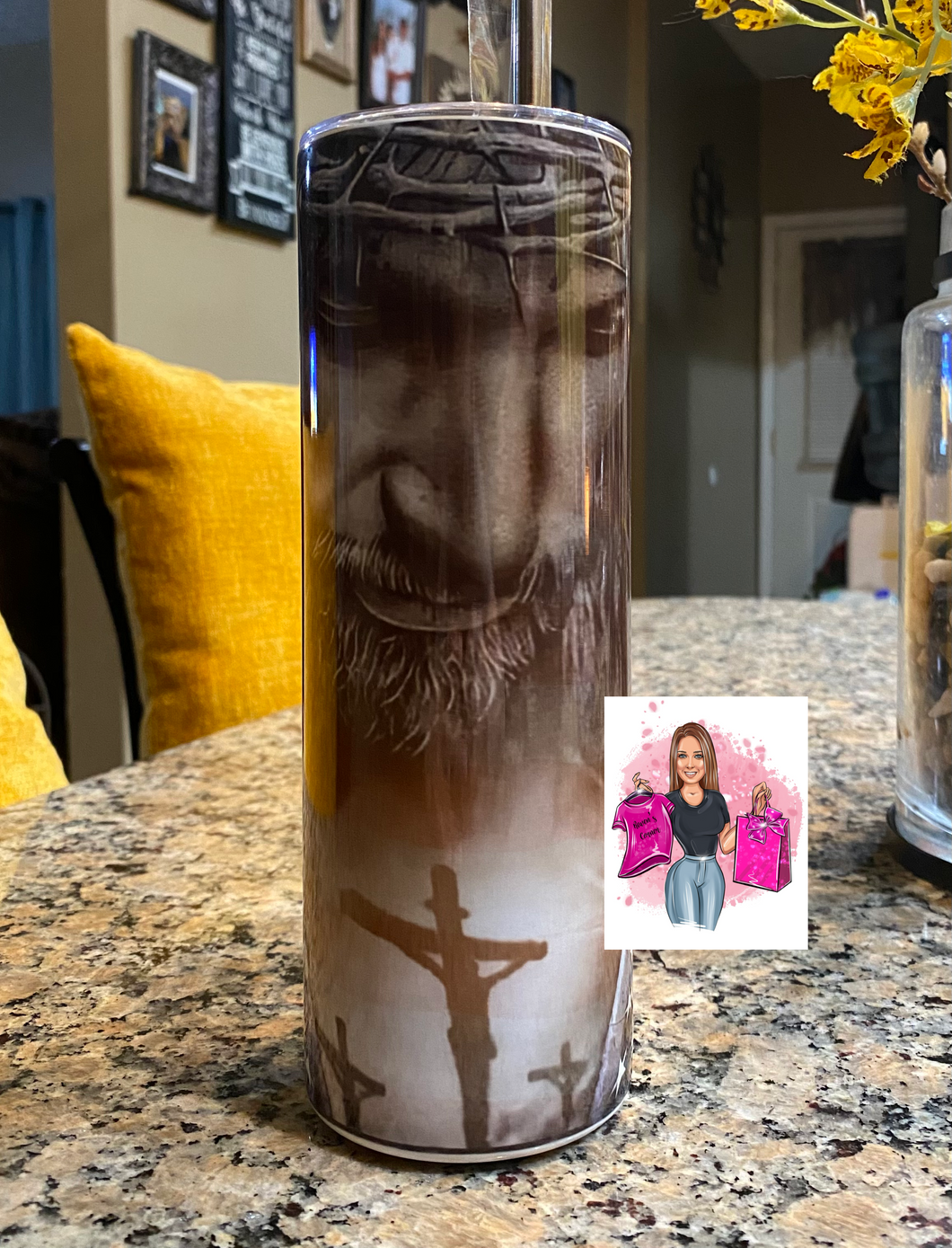 Jesus American Flag Tumbler