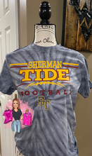 Load image into Gallery viewer, Sherman Tide Tie Dye Football Tee Fan Gear
