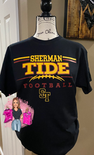 Load image into Gallery viewer, Sherman Tide Football Tee Fan Gear
