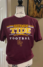 Load image into Gallery viewer, Sherman Tide Football Tee Fan Gear
