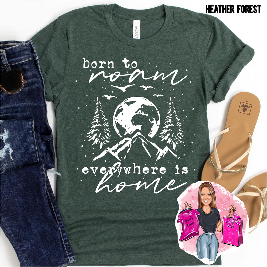 Born to Roam Tee