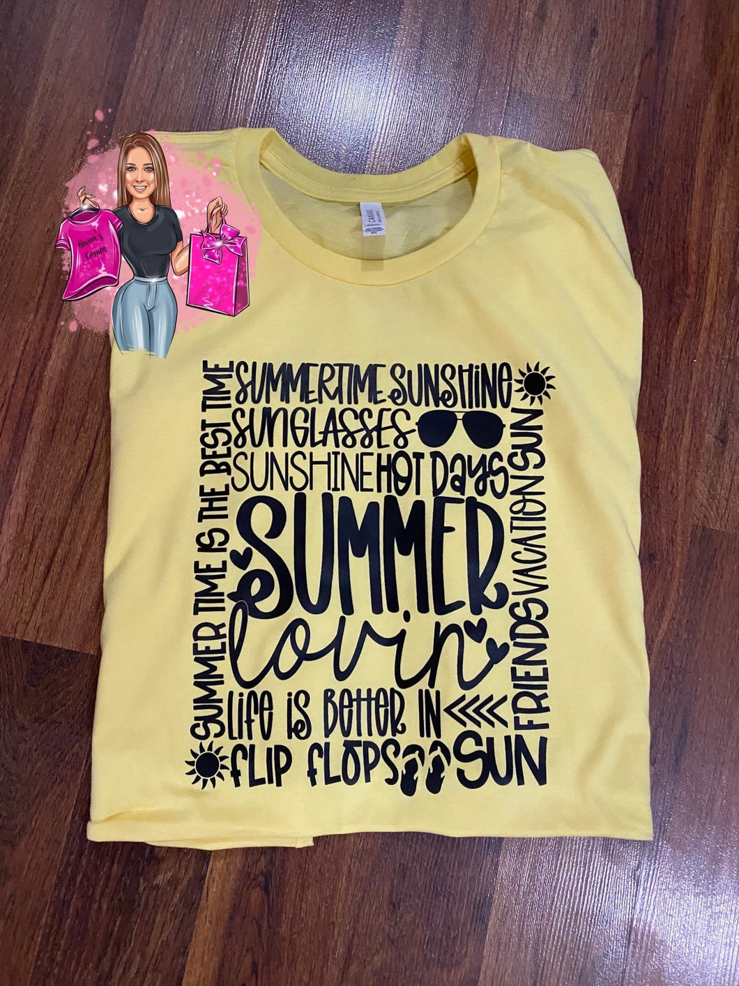 Summer Typography Tee