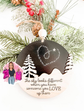 Load image into Gallery viewer, Wooden Memorial Christmas Ornament
