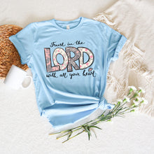 Load image into Gallery viewer, With God Tee or Trust In The Lord Tee
