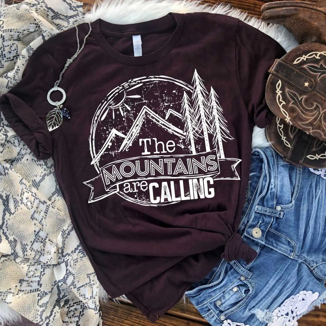 The Mountains Are Calling Tee