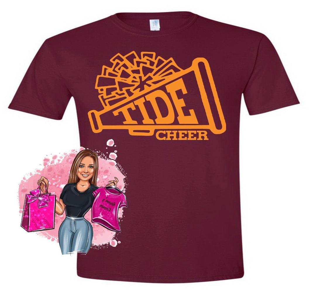 Tide Cheer Tee Fan Gear