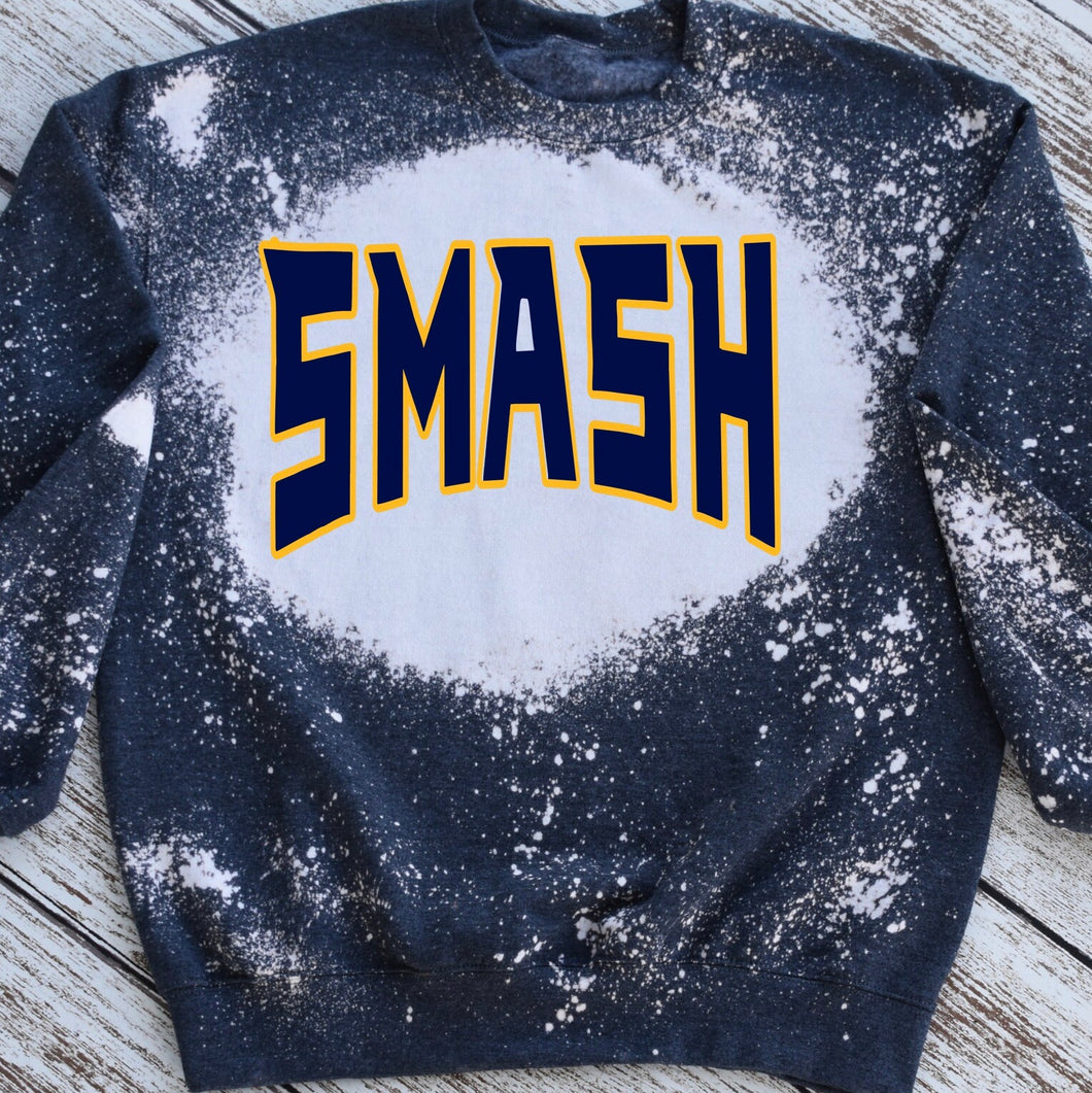 Smash Bleached Hoodie