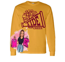 Load image into Gallery viewer, Tide Cheer Long Sleeves Tee Fan Gear
