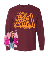 Load image into Gallery viewer, Tide Cheer Long Sleeves Tee Fan Gear
